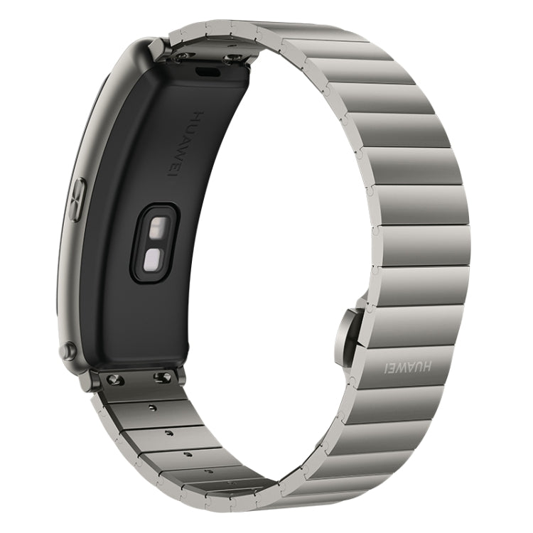 Original Huawei Band B6 FDS-B19 1.53 inch AMOLED Screen IP57 Waterproof Smart Bluetooth Earphone Wristband Bracelet, Pride Version, Support Heart Rate Monitor / Information Reminder / Sleep Monitor (Titanium Silver Grey) - Wearable Devices by buy2fix | Online Shopping UK | buy2fix