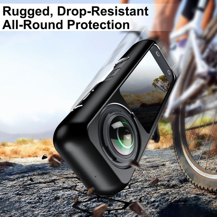 For Insta360 X4 Aluminum Alloy Metal Protective Cage Housing Frame (Black) - Mount & Holder by buy2fix | Online Shopping UK | buy2fix