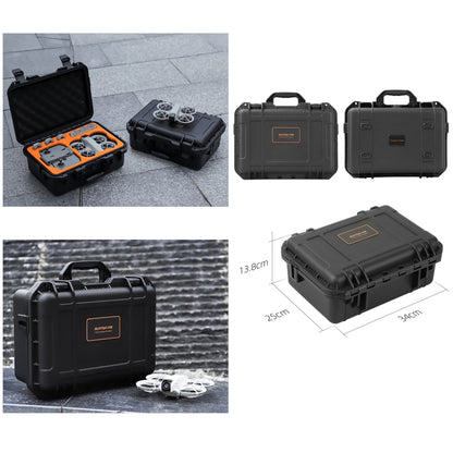 For DJI Neo Sunnylife Safety Carrying Case Waterproof Shock-proof Hard Travel Case (Black) - Backpacks & Bags by Sunnylife | Online Shopping UK | buy2fix