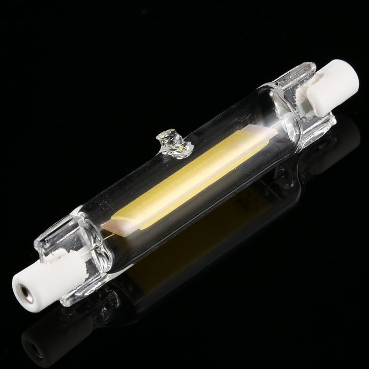 R7S 110V 5W 78mm COB LED Bulb Glass Tube Replacement Halogen Lamp Spot Light(6000K White Light) - LED Blubs & Tubes by buy2fix | Online Shopping UK | buy2fix