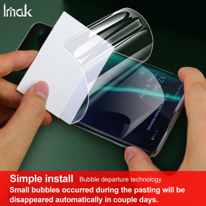 For OnePlus 9 2 PCS IMAK 0.15mm Curved Full Screen Protector Hydrogel Film Back Protector - OnePlus Tempered Glass by imak | Online Shopping UK | buy2fix