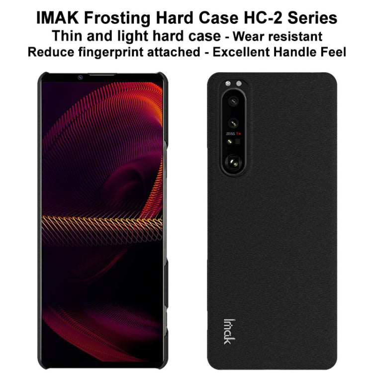 For Sony Xperia 1 III IMAK HC-2 Series Frosted Hard Case - Sony Cases by imak | Online Shopping UK | buy2fix