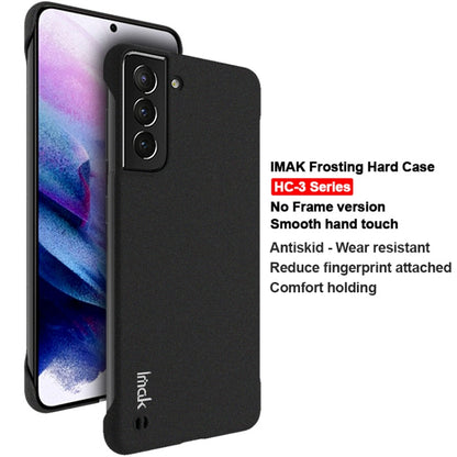 For Samsung Galaxy S21+ 5G IMAK HC-3 Series Frosted Hard Case(Black) - Galaxy S21+ 5G Cases by imak | Online Shopping UK | buy2fix