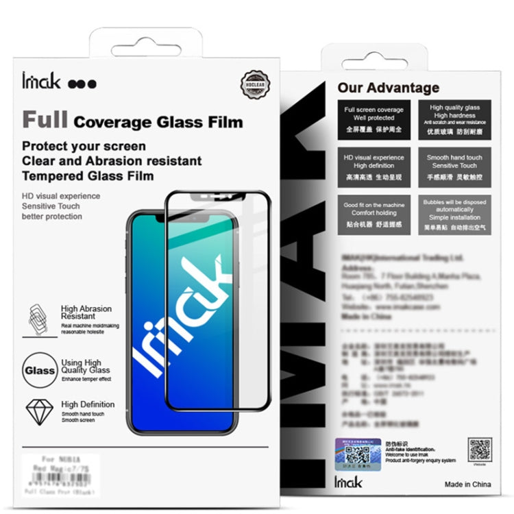 For Samsung Galaxy A22 4G IMAK 9H Surface Hardness Full Screen Tempered Glass Film Pro+ Series - Galaxy Tempered Glass by imak | Online Shopping UK | buy2fix