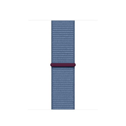 Loop Type Sport Watch Band For Apple Watch Ultra 49mm&Watch Ultra 2 49mm / Series 9&8&7 45mm / SE 3&SE 2&6&SE&5&4 44mm / 3&2&1 42mm (Gray Blue) - Watch Bands by buy2fix | Online Shopping UK | buy2fix