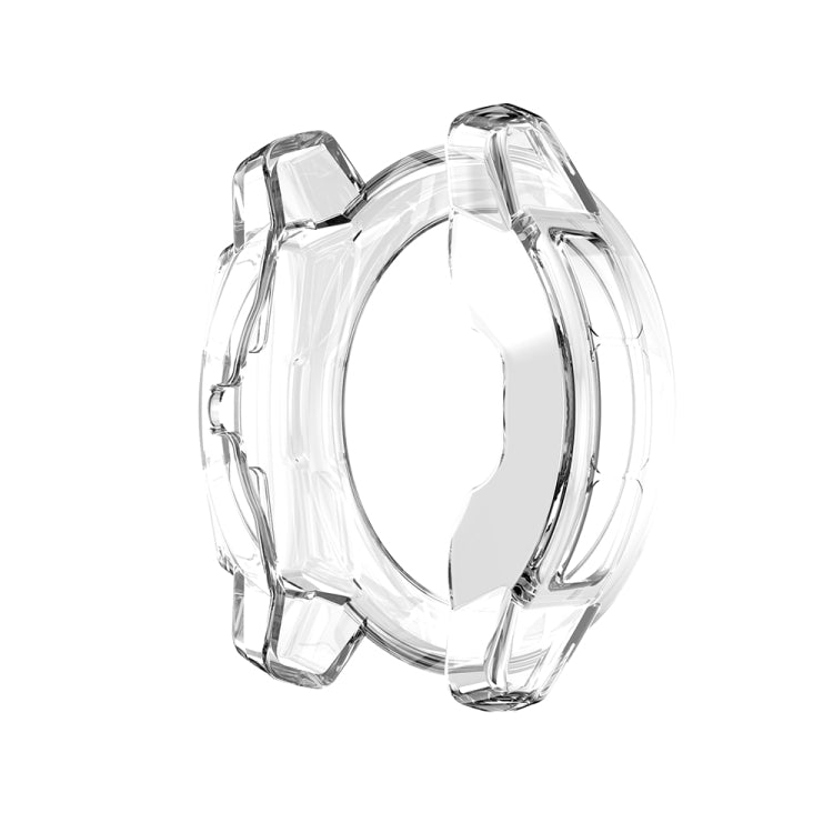 For Garmin Instinct TPU Half-pack Candy Color Protective Case(Transparent) - Watch Cases by buy2fix | Online Shopping UK | buy2fix