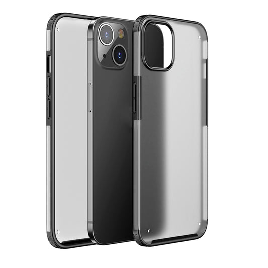 For iPhone 13 Four-corner Shockproof TPU + PC Protective Case(Black) - iPhone 13 Cases by buy2fix | Online Shopping UK | buy2fix