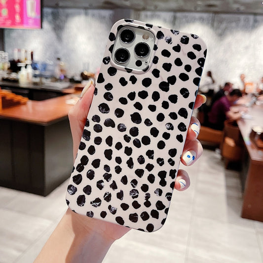 For iPhone 12 / 12 Pro Natural Scenery Pattern TPU Protective Case(Spots) - iPhone 12 / 12 Pro Cases by buy2fix | Online Shopping UK | buy2fix