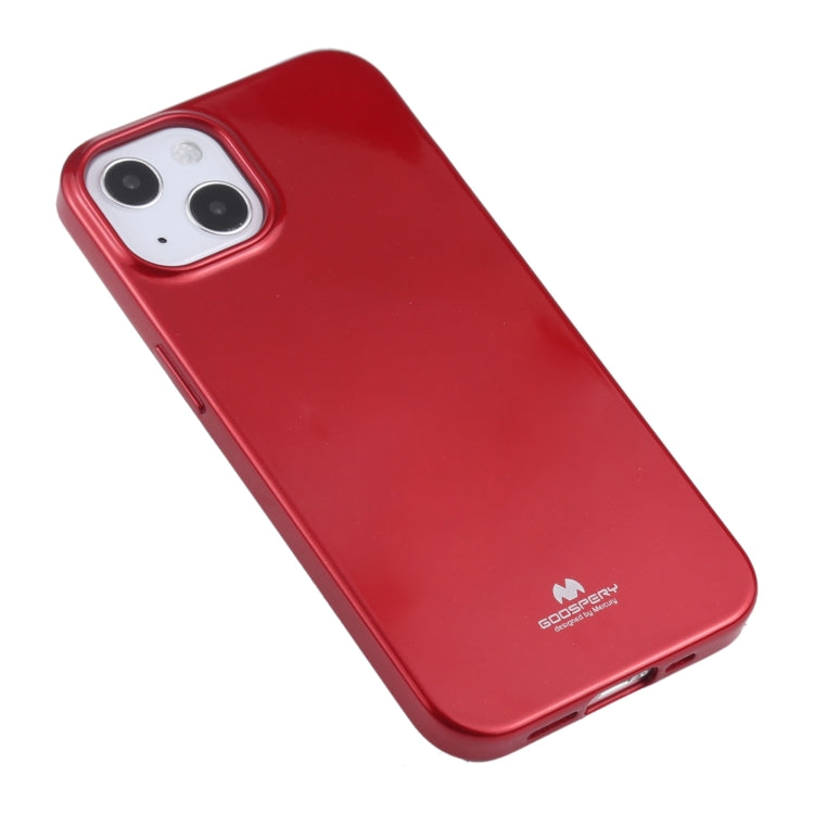 For iPhone 13 mini GOOSPERY JELLY Full Coverage Soft Case (Red) - iPhone 13 mini Cases by GOOSPERY | Online Shopping UK | buy2fix