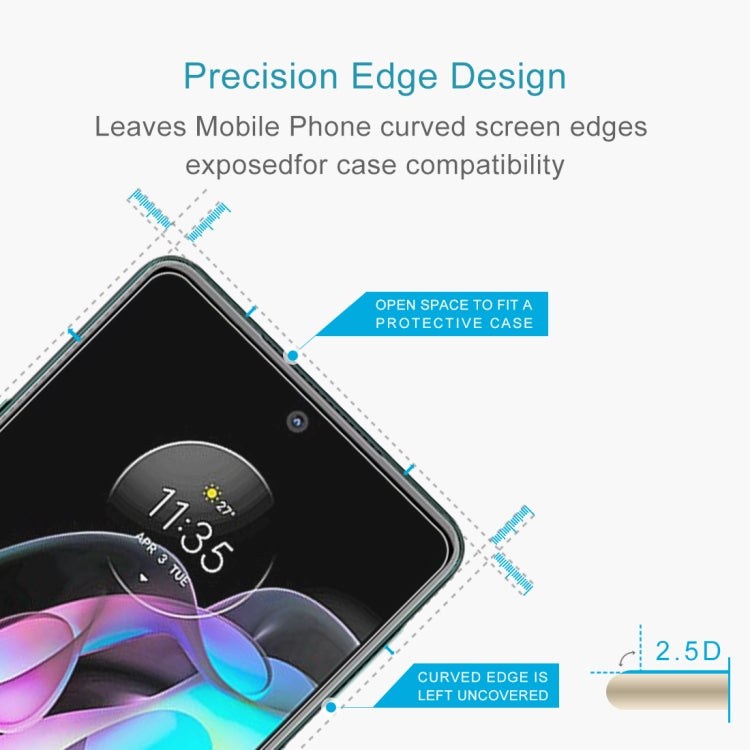 For Motorola Edge 20 Lite / Edge 20 Fusion 10 PCS 0.26mm 9H 2.5D Tempered Glass Film - Motorola Tempered Glass by buy2fix | Online Shopping UK | buy2fix