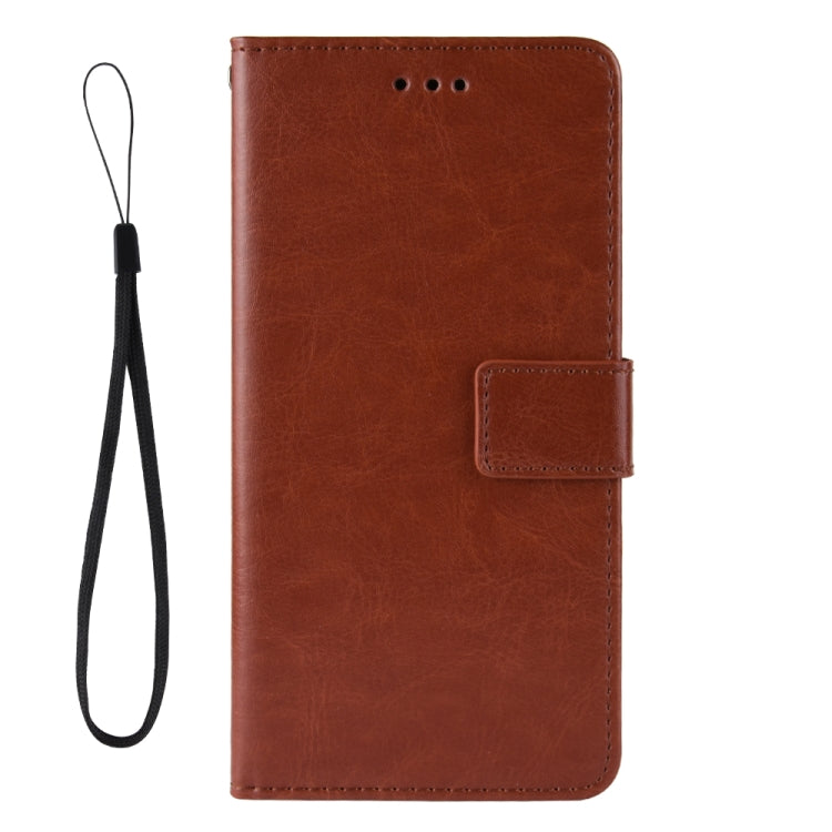 For Blackview A100 Crazy Horse Texture Horizontal Flip Leather Case with Holder & Card Slots & Lanyard(Brown) - More Brand by buy2fix | Online Shopping UK | buy2fix