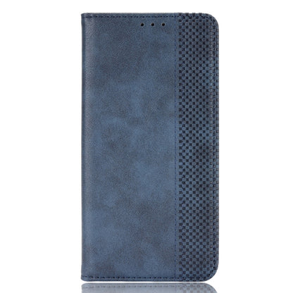 For Nokia XR20 Magnetic Buckle Retro Crazy Horse Texture Horizontal Flip Leather Case with Holder & Card Slots & Photo Frame(Blue) - Nokia Cases by buy2fix | Online Shopping UK | buy2fix