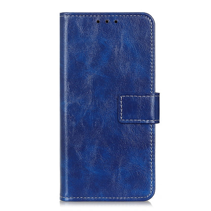 For Nokia XR20 5G Retro Crazy Horse Texture Horizontal Flip Leather Case with Holder & Card Slots & Photo Frame & Wallet(Blue) - Nokia Cases by buy2fix | Online Shopping UK | buy2fix