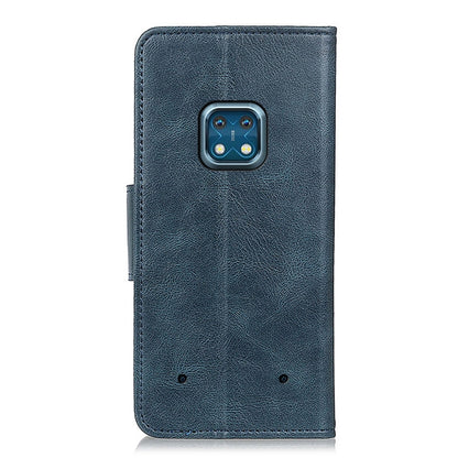 For Nokia XR20 5G Mirren Crazy Horse Texture Horizontal Flip Leather Case with Holder & Card Slots & Wallet(Blue) - Nokia Cases by buy2fix | Online Shopping UK | buy2fix