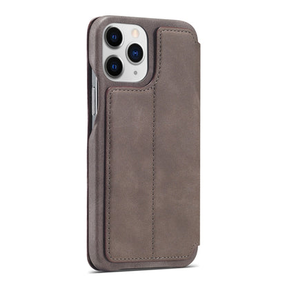 For iPhone 13 Pro Max LC.IMEEKE Hon Ancient Series Horizontal Flip Leather Case with Holder & Card Slot (Coffee) - iPhone 13 Pro Max Cases by LC.IMEEKE | Online Shopping UK | buy2fix