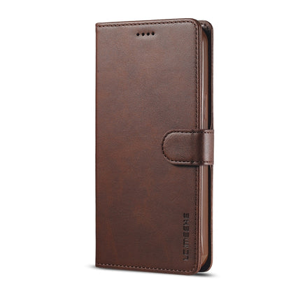 For iPhone 13 Pro LC.IMEEKE Calf Texture Horizontal Flip Leather Case with Holder & Card Slots & Wallet (Brown) - iPhone 13 Pro Cases by LC.IMEEKE | Online Shopping UK | buy2fix
