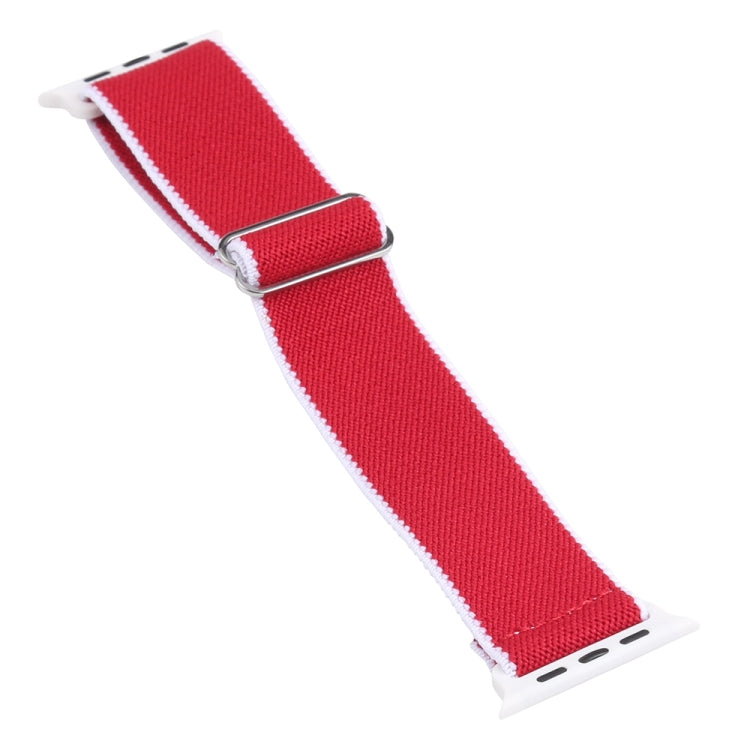 High Elastic Nylon Watch Band For Apple Watch Ultra 49mm&Watch Ultra 2 49mm / Series 9&8&7 45mm / SE 3&SE 2&6&SE&5&4 44mm / 3&2&1 42mm(Greece) - Watch Bands by buy2fix | Online Shopping UK | buy2fix