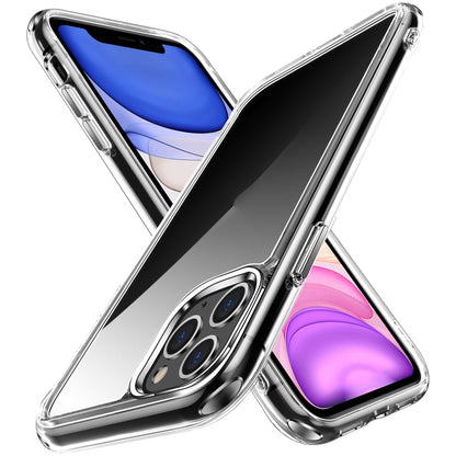 For iPhone 11 Pro Max TPU + PC Transparent Shockproof Protective Case - iPhone 11 Pro Max Cases by buy2fix | Online Shopping UK | buy2fix