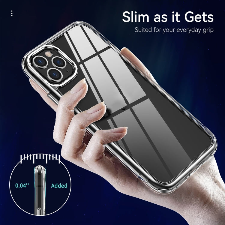 For iPhone 11 Pro Max TPU + PC Transparent Shockproof Protective Case - iPhone 11 Pro Max Cases by buy2fix | Online Shopping UK | buy2fix