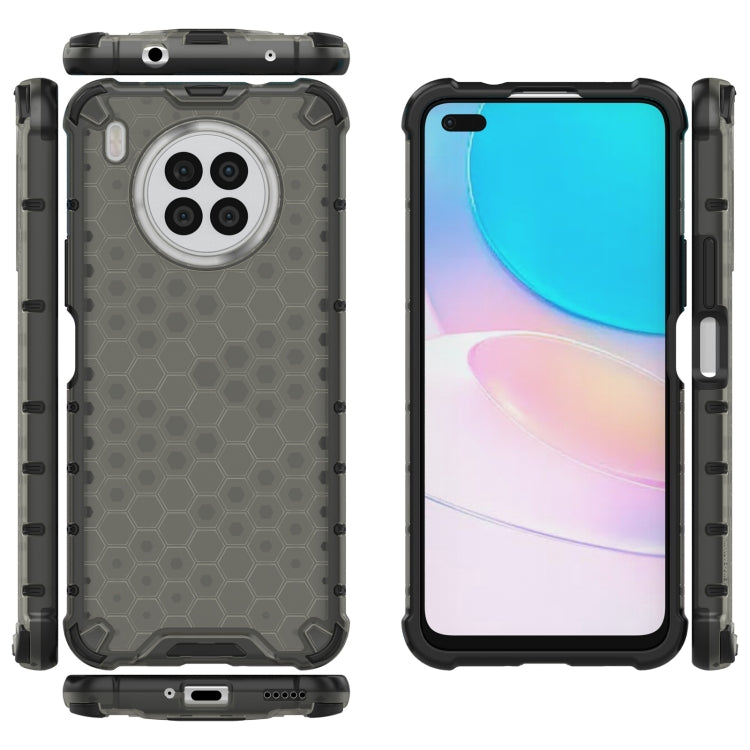 For Huawei Nova 8i Shockproof Honeycomb PC + TPU Protective Case(Black) - Huawei Cases by buy2fix | Online Shopping UK | buy2fix