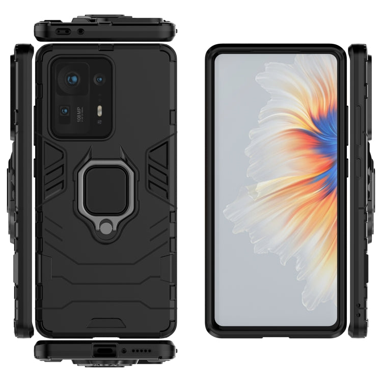 For Xiaomi Mi Mix 4 PC + TPU Shockproof Protective Case with Magnetic Ring Holder(Black) - Xiaomi Cases by buy2fix | Online Shopping UK | buy2fix