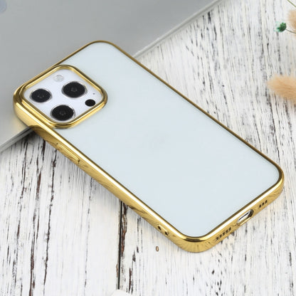 For iPhone 13 Pro Ultra-thin Electroplating TPU Protective Case (Gold) - iPhone 13 Pro Cases by buy2fix | Online Shopping UK | buy2fix