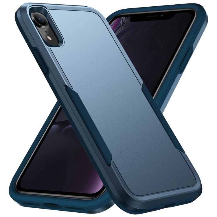 For iPhone XR Pioneer Armor Heavy Duty Shockproof Phone Case(Blue) - More iPhone Cases by buy2fix | Online Shopping UK | buy2fix