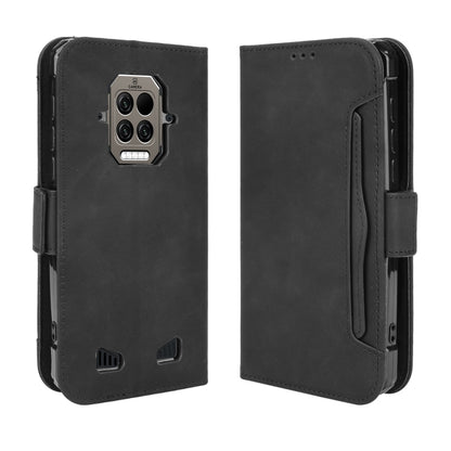 For Doogee S86 / S86 Pro Skin Feel Calf Pattern Horizontal Flip Leather Case with Holder & Card Slots & Photo Frame(Black) - More Brand by buy2fix | Online Shopping UK | buy2fix