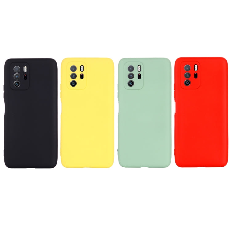 For Xiaomi Redmi Note 10 Pro 5G CN Version / Poco X3 GT 5G Solid Color Liquid Silicone Dropproof Full Coverage Protective Case(Green) - Xiaomi Cases by buy2fix | Online Shopping UK | buy2fix