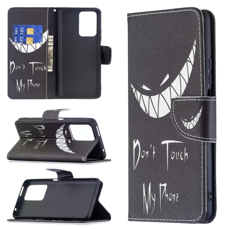 For Xiaomi Mi 11T Colored Drawing Pattern Horizontal Flip Leather Case with Holder & Card Slots & Wallet(Smirk) - Xiaomi Cases by buy2fix | Online Shopping UK | buy2fix