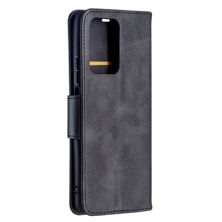 For Xiaomi Mi 11T Retro Lambskin Texture Pure Color Horizontal Flip PU Leather Case with Holder & Card Slots & Wallet & Lanyard(Black) - Xiaomi Cases by buy2fix | Online Shopping UK | buy2fix