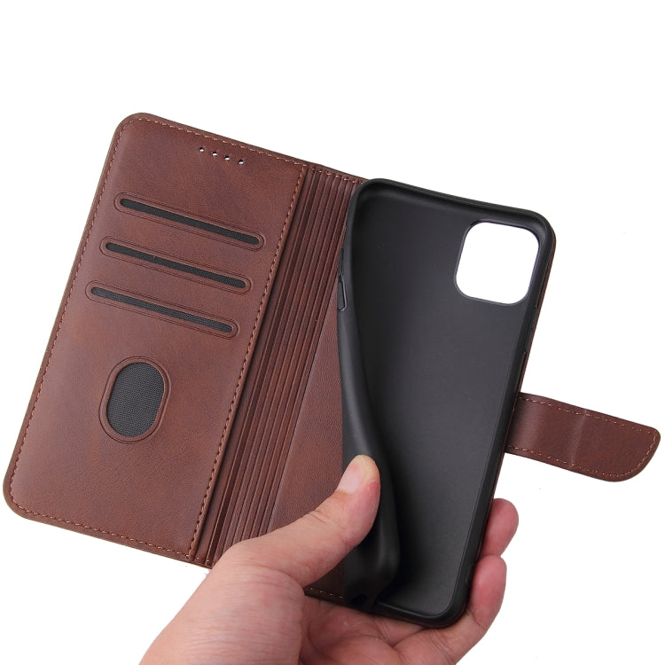 Calf Texture Buckle Horizontal Flip Leather Case with Holder & Card Slots & Wallet For iPhone 11 Pro Max(Brown) - iPhone 11 Pro Max Cases by buy2fix | Online Shopping UK | buy2fix