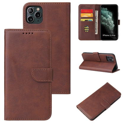 Calf Texture Buckle Horizontal Flip Leather Case with Holder & Card Slots & Wallet For iPhone 11(Brown) - iPhone 11 Cases by buy2fix | Online Shopping UK | buy2fix