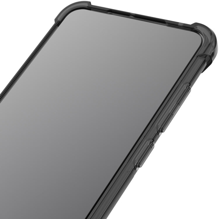 For Motorola Moto G60S IMAK All-inclusive Shockproof Airbag TPU Case with Screen Protector(Transparent Black) - Motorola Cases by imak | Online Shopping UK | buy2fix