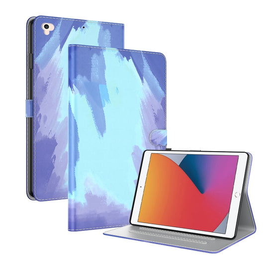 Watercolor Pattern Skin Feel Magnetic Horizontal Flip PU Leather Case with Holder & Card Slots & Photo Frame & Sleep / Wake-up Function For iPad 9.7 (2018 & 2017) / Air 2 / Air(Winter Snow) - iPad 9.7 (2018) & (2017) Cases by buy2fix | Online Shopping UK | buy2fix