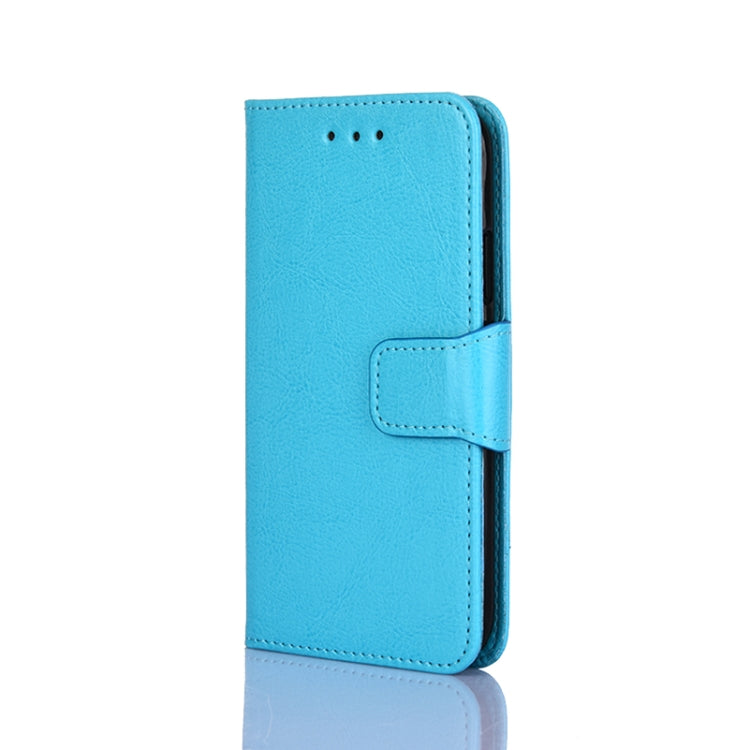 For Ulefone Note 11P Crystal Texture Horizontal Flip Leather Case with Holder & Card Slots & Wallet(Light Blue) - More Brand by buy2fix | Online Shopping UK | buy2fix