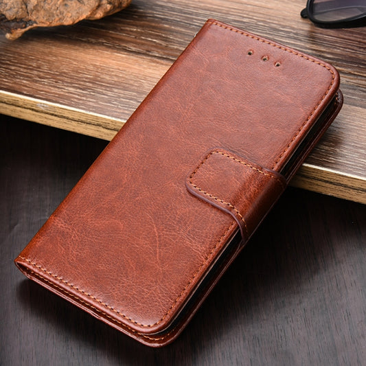 Crystal Texture Horizontal Flip Leather Case with Holder & Card Slots & Wallet For iPhone 11(Brown) - iPhone 11 Cases by buy2fix | Online Shopping UK | buy2fix