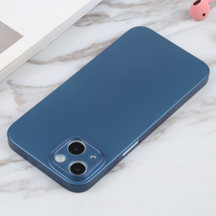 For iPhone 13 Camera Precision Hole PP Protective Case(Blue) - iPhone 13 Cases by buy2fix | Online Shopping UK | buy2fix