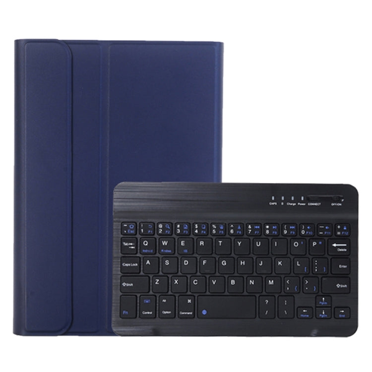 A06B Ultra-thin Detachable Bluetooth Keyboard Leather Tablet Case with Pen Slot & Holder for iPad mini 6(Dark Blue) - For iPad mini by buy2fix | Online Shopping UK | buy2fix