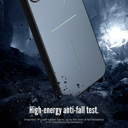 For iPhone 11 Pro R-JUST RJ-52 3-Line Style Metal TPU Shockproof Protective Case (Black) - iPhone 11 Pro Cases by R-JUST | Online Shopping UK | buy2fix