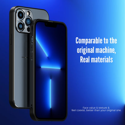 For iPhone 11 Pro R-JUST RJ-52 3-Line Style Metal TPU Shockproof Protective Case (Silver) - iPhone 11 Pro Cases by R-JUST | Online Shopping UK | buy2fix