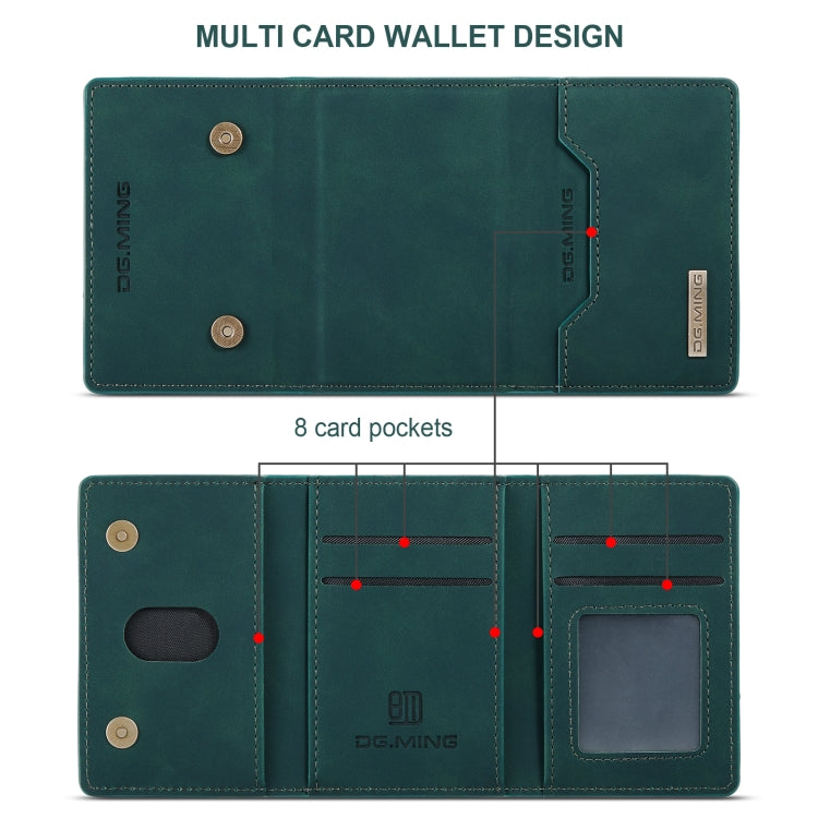 DG.MING M2 Series 3-Fold Card Bag(Green) - Card & Passport Bags by DG.MING | Online Shopping UK | buy2fix