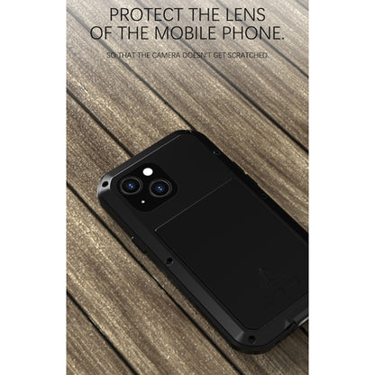 For iPhone 13 mini LOVE MEI Metal Shockproof Life Waterproof Dustproof Protective Phone Case (Silver) - iPhone 13 mini Cases by LOVE MEI | Online Shopping UK | buy2fix