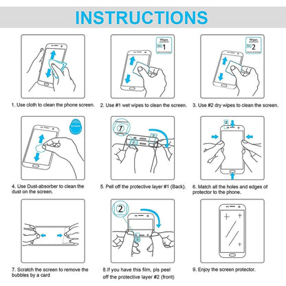 10 PCS 0.26mm 9H 2.5D Tempered Glass Film For Doogee MIX Lite - For Doogee by buy2fix | Online Shopping UK | buy2fix