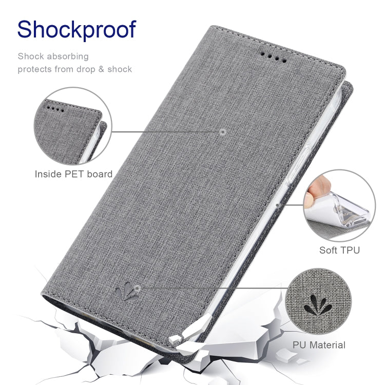 For iPhone 13 mini ViLi DMX Series Shockproof Magsafe Magnetic Horizontal Flip Leather Phone Case (Grey) - iPhone 13 mini Cases by ViLi | Online Shopping UK | buy2fix