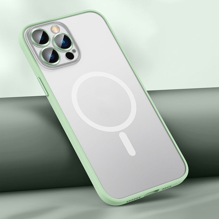 For iPhone 13 Pro Max MagSafe Matte Phone Case (Green) - iPhone 13 Pro Max Cases by buy2fix | Online Shopping UK | buy2fix