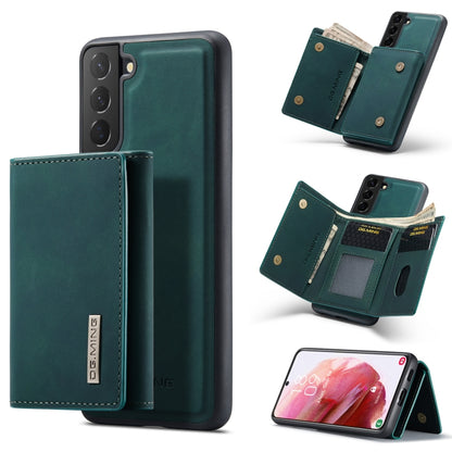 For Samsung Galaxy S22+ 5G DG.MING M1 Series 3-Fold Multi Card Wallet Phone Case(Green) - Galaxy S22+ 5G Cases by DG.MING | Online Shopping UK | buy2fix