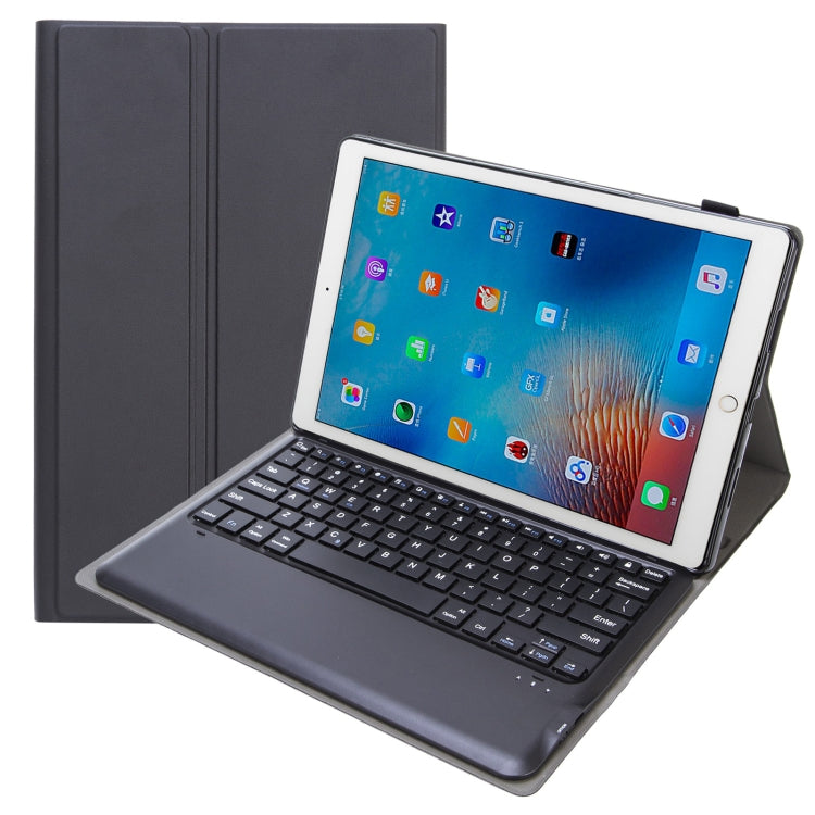 A129 TPU Detachable Bluetooth Keyboard Leather Case with Bracket For iPad Pro 12.9 inch 2015 / 2017(Black) - For iPad Pro by buy2fix | Online Shopping UK | buy2fix