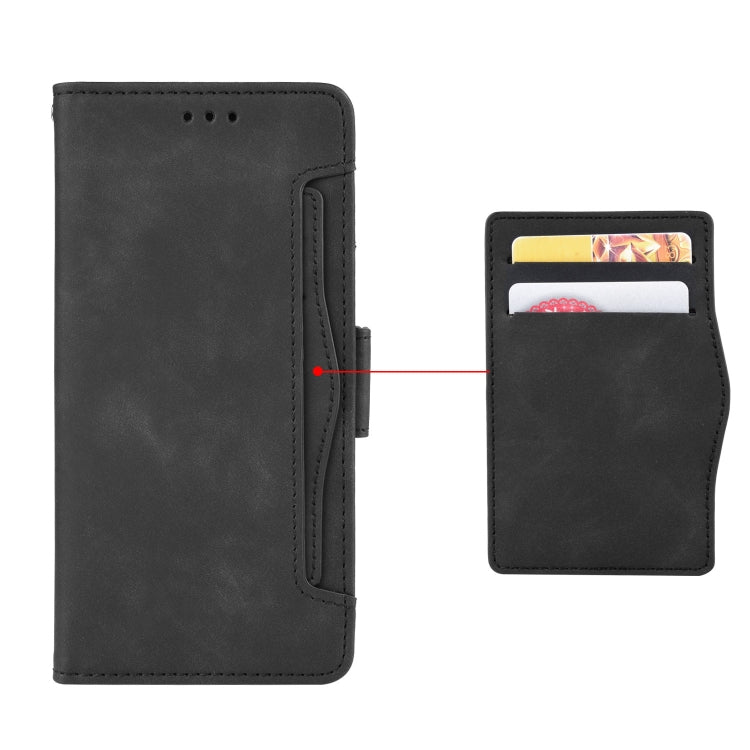 For Blackview A55 Skin Feel Calf Pattern Leather Phone Case(Black) - More Brand by buy2fix | Online Shopping UK | buy2fix