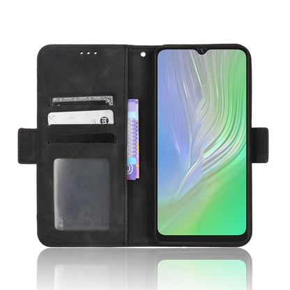 For Blackview A55 Skin Feel Calf Pattern Leather Phone Case(Black) - More Brand by buy2fix | Online Shopping UK | buy2fix